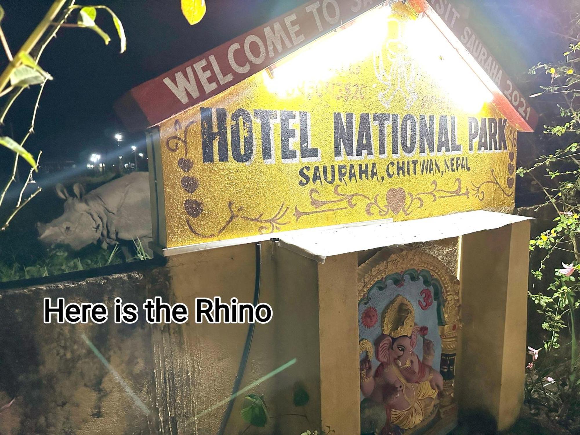 Hotel National Park Sauraha- Homely Stay And Peaceful Location With Jungle Safari Arrangements Eksteriør bilde